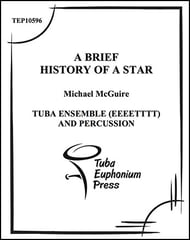 A Brief History of a Star Tuba Ensemble EEEETTTT and Percussion P.O.D. cover Thumbnail